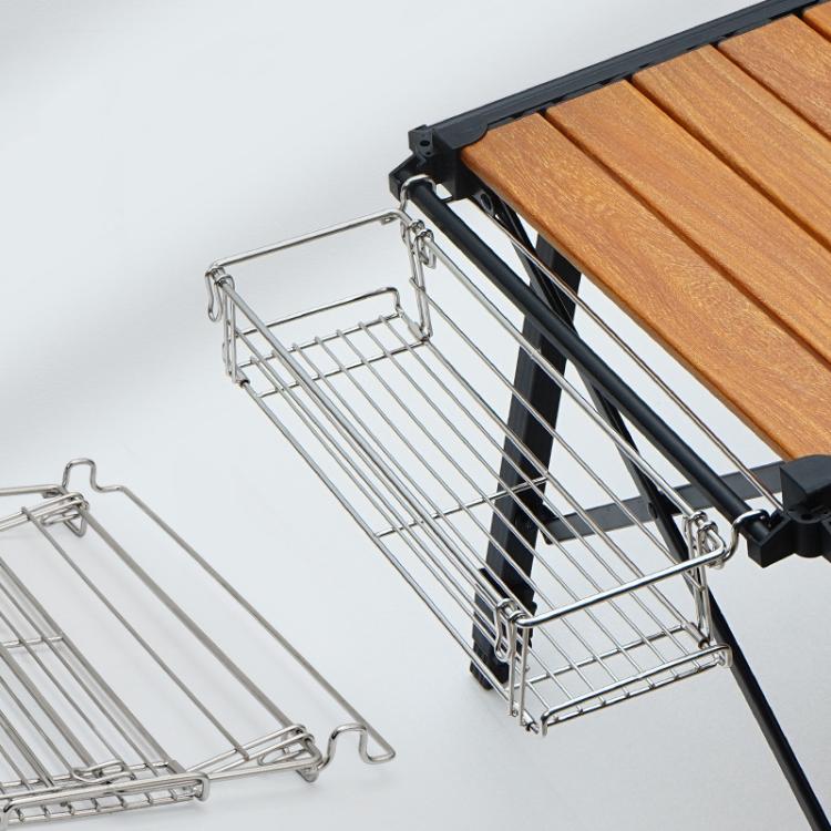 CLS Outdoor IGT Plaque en aluminium Table Extension Rack Accessoires de table pliante