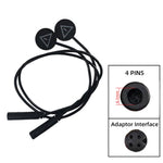 General Motorcycle Blind Spot Monitoring Line Auxiliary Lens Light, 5V Car Logo Lights, 12V Triangle Light