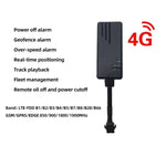 Positionneur antivol GPS automobile 4G par satellite sud-américain, J16