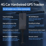 Positionneur antivol GPS automobile 4G par satellite sud-américain, J16
