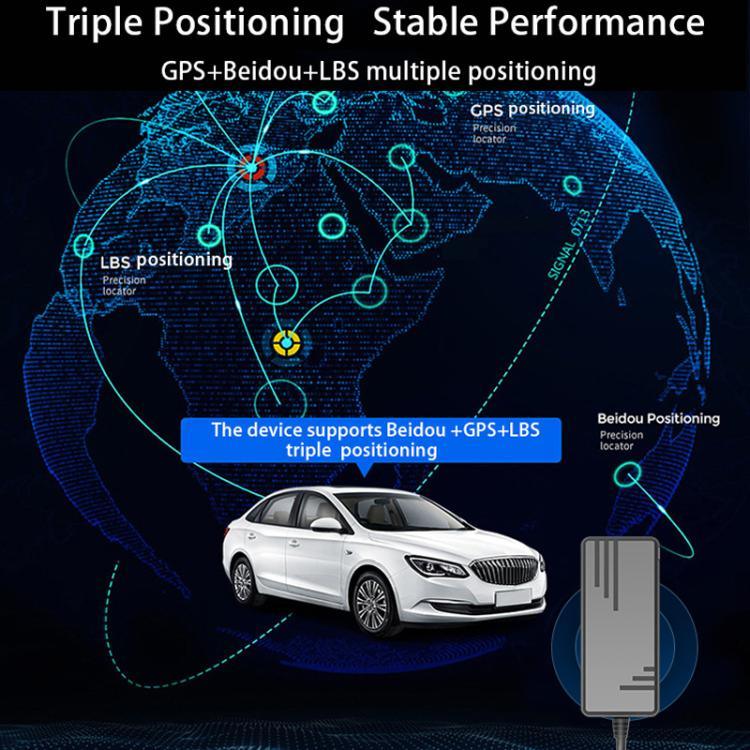 Positionneur antivol GPS automobile 4G par satellite sud-américain, J16