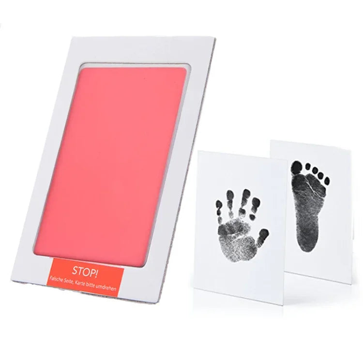 Souvenirs non toxiques d'empreintes de mains et pieds de bébé, jouets en argile pour nourrissons