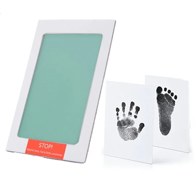 Souvenirs non toxiques d'empreintes de mains et pieds de bébé, jouets en argile pour nourrissons