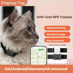 Traceur GPS pour chats et chiens, collier de suivi mondial en temps réel, anti-perte, étanche, compatible avec l'application Findmytag