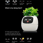 Pot de Plante Intelligent avec Multi-Capteurs, Moniteur de Plante WiFi avec Écran 2 pouces Compatible avec l'Écosystème Mi/Tuya Home