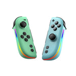 Pour Nintendo Switch JOY-05 Manettes séparées Joysticks à effet Hall TMR, mouvement 6 axes & éclairage RGB