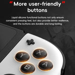 Pour Nintendo Switch JOY-05 Manettes séparées Joysticks à effet Hall TMR, mouvement 6 axes & éclairage RGB