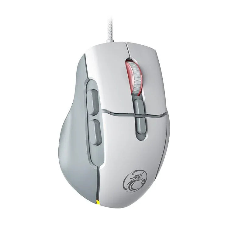 Souris de jeu filaire silencieuse iMICE G800, 7 touches, 7200 DPI, éclairage LED