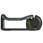 4-in-1 Rotating Knife Sharpener with Coarse/Medium/Fine/Serrated Modes for Kitchen Knives, Scissors, Tools