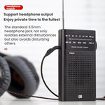 Lecteur radio portable de poche FM/AM à canal complet avec pointeur