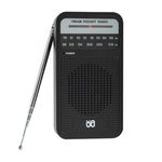Radio portable à pointeur AM/FM à canal complet