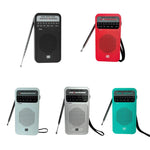 Radio portable à pointeur AM/FM à canal complet
