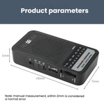 Radio portable à pointeur AM/FM à canal complet