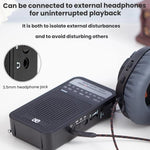 Radio portable à pointeur AM/FM à canal complet