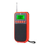 Lecteur radio portable multi-bandes FM/AM/SW à haute sensibilité contrôlé par horloge, pour UE, pour US