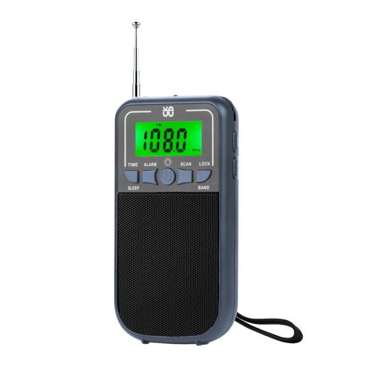 Lecteur radio portable multi-bandes FM/AM/SW à haute sensibilité contrôlé par horloge, pour UE, pour US