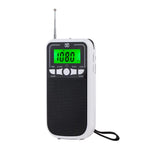 Lecteur radio portable multi-bandes FM/AM/SW à haute sensibilité contrôlé par horloge, pour UE, pour US