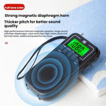 Lecteur radio portable multi-bandes FM/AM/SW à haute sensibilité contrôlé par horloge, pour UE, pour US