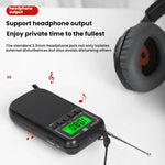 Lecteur radio portable multi-bandes FM/AM/SW à haute sensibilité contrôlé par horloge, pour UE, pour US