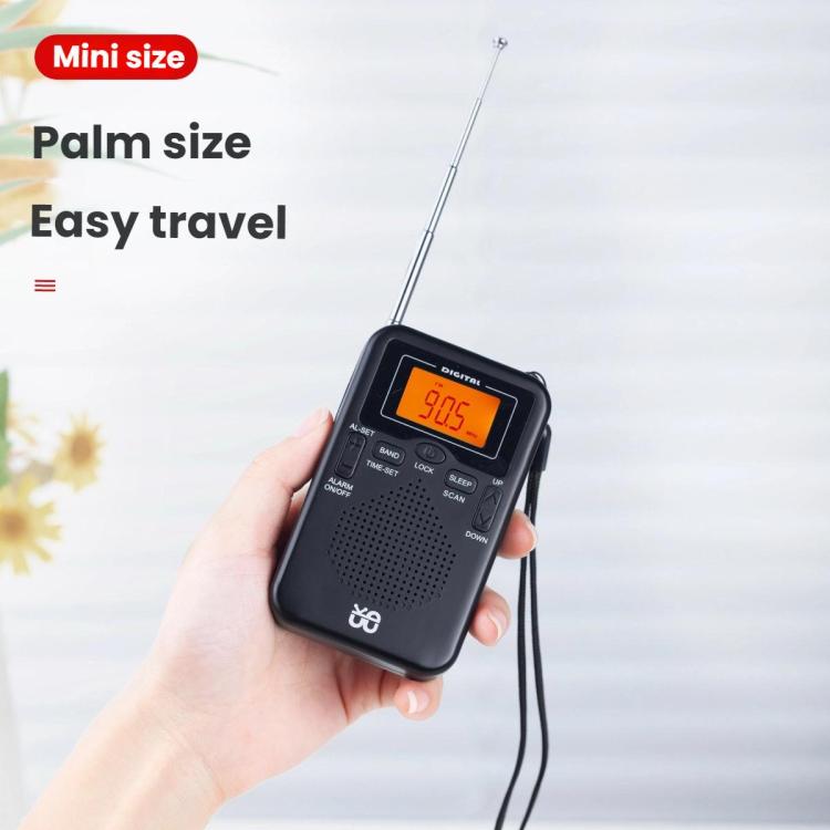 Lecteur radio stéréo portable FM/AM contrôlé par horloge, pour UE, pour US