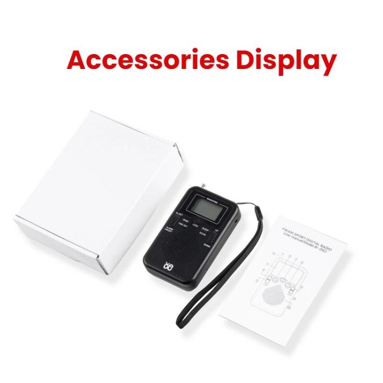 Lecteur radio stéréo portable FM/AM contrôlé par horloge, pour UE, pour US