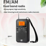 Lecteur radio stéréo portable FM/AM contrôlé par horloge, pour UE, pour US