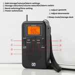 Lecteur radio stéréo portable FM/AM contrôlé par horloge, pour UE, pour US