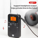 Lecteur radio stéréo portable FM/AM contrôlé par horloge, pour UE, pour US