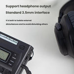 Lecteur radio portable FM/AM/SW à bande complète avec horloge LCD contrôlée, pour UE, pour US