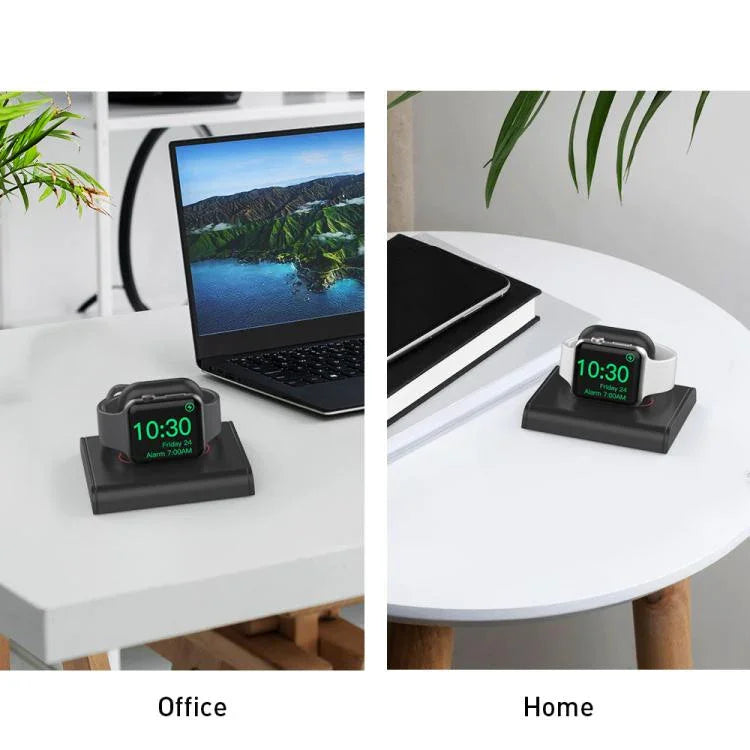 Station de charge AhaStyle PT117-1 pour Apple Watch / Écouteurs (support de rangement en plastique, sans chargeur)