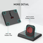 Station de charge AhaStyle PT117-1 pour Apple Watch / Écouteurs (support de rangement en plastique, sans chargeur)