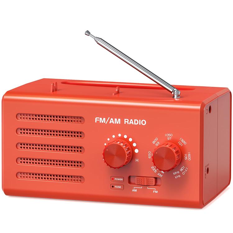 Lecteur radio à double bande FM/AM avec prise d'alimentation externe, pour UE, pour US