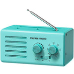 Lecteur radio à double bande FM/AM avec prise d'alimentation externe, pour UE, pour US