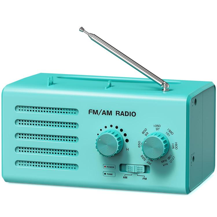 Lecteur radio à double bande FM/AM avec prise d'alimentation externe, pour UE, pour US