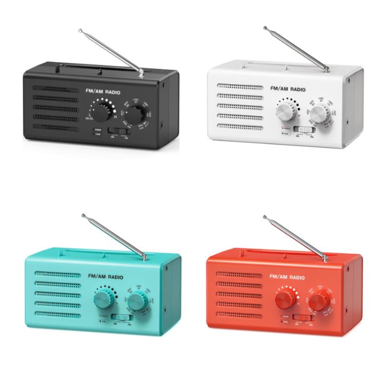Lecteur radio à double bande FM/AM avec prise d'alimentation externe, pour UE, pour US
