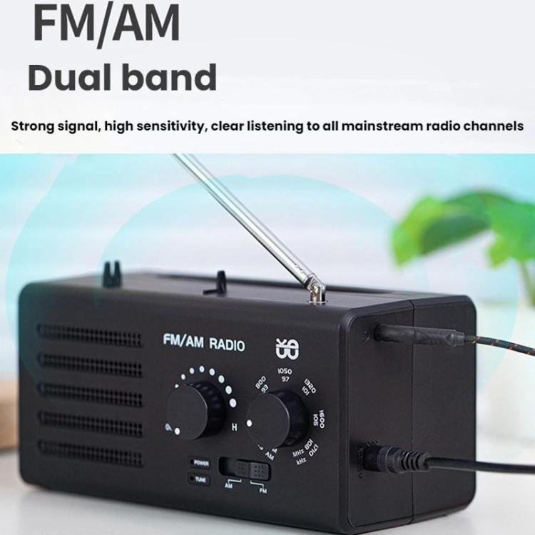 Lecteur radio à double bande FM/AM avec prise d'alimentation externe, pour UE, pour US