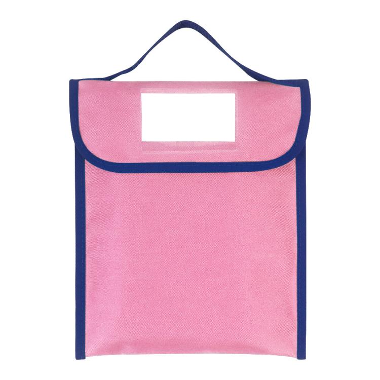Tutoriel de sac à main/sac de livre avec poche transparente pour étiquettes nominatives