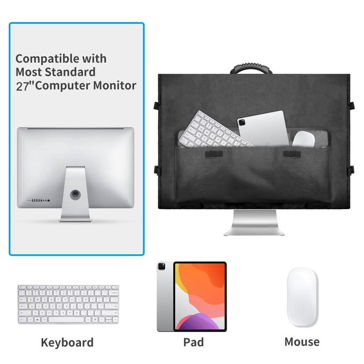 Housse anti-poussière pour ordinateur portable de 27 pouces