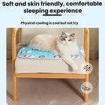 Tapis de couchage rafraîchissants pour chats et chiens, 40x30cm, 50x40cm, 65x50cm, 78x55cm, 105x70cm