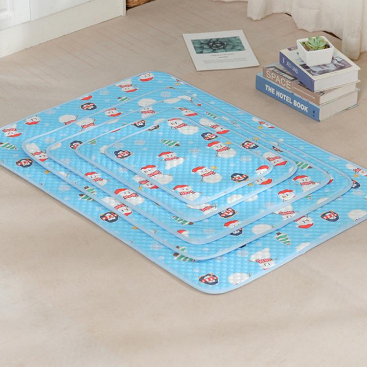 Tapis de couchage rafraîchissants pour chats et chiens, 40x30cm, 50x40cm, 65x50cm, 78x55cm, 105x70cm
