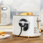 AhaStyle DD-06 Organiseur de câble adhésif pour cuisine, 6 pièces