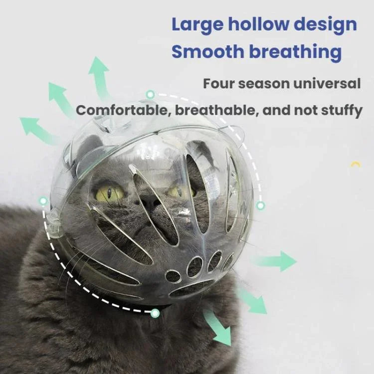 Casque de chat anti-morsure + couvre-pattes de deuxième génération, petit vert clair, petit rose, petit bleu clair, grand vert clair, grand rose, grand bleu clair