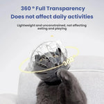 Casque de chat anti-morsure + couvre-pattes de deuxième génération, petit vert clair, petit rose, petit bleu clair, grand vert clair, grand rose, grand bleu clair