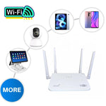 Routeur carte SIM sans fil 4G LTE 4G Hotspot mobile, prise EU, C303
