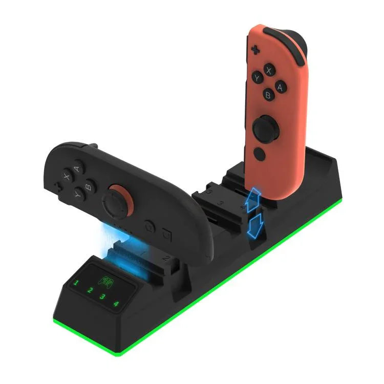 Pour Nintendo Switch 2/Switch 2 Pro Station de Charge Universelle 9 en 1 pour Manettes Gauche et Droite PGTECH