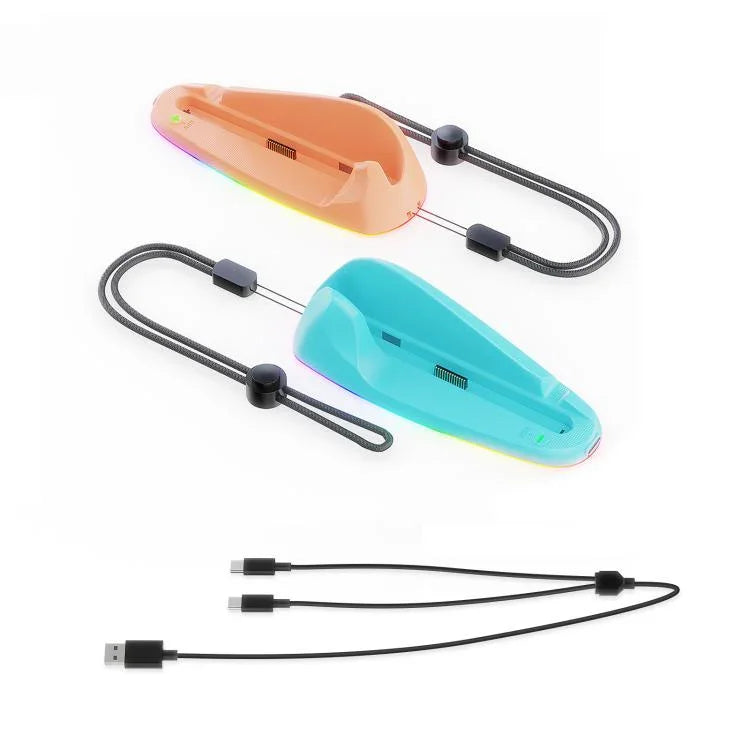 Pour Nintendo Switch 2 JYS Contrôleur Souris Station d'accueil magnétique avec éclairage ambiant, JYS-NS2320