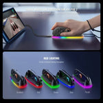 Pour Nintendo Switch 2 JYS Contrôleur Souris Station d'accueil magnétique avec éclairage ambiant, JYS-NS2320