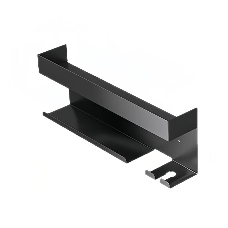 Pour un support mural de rangement pour sèche-cheveux et fer à friser Dyson, en aluminium noir, fer à repasser
