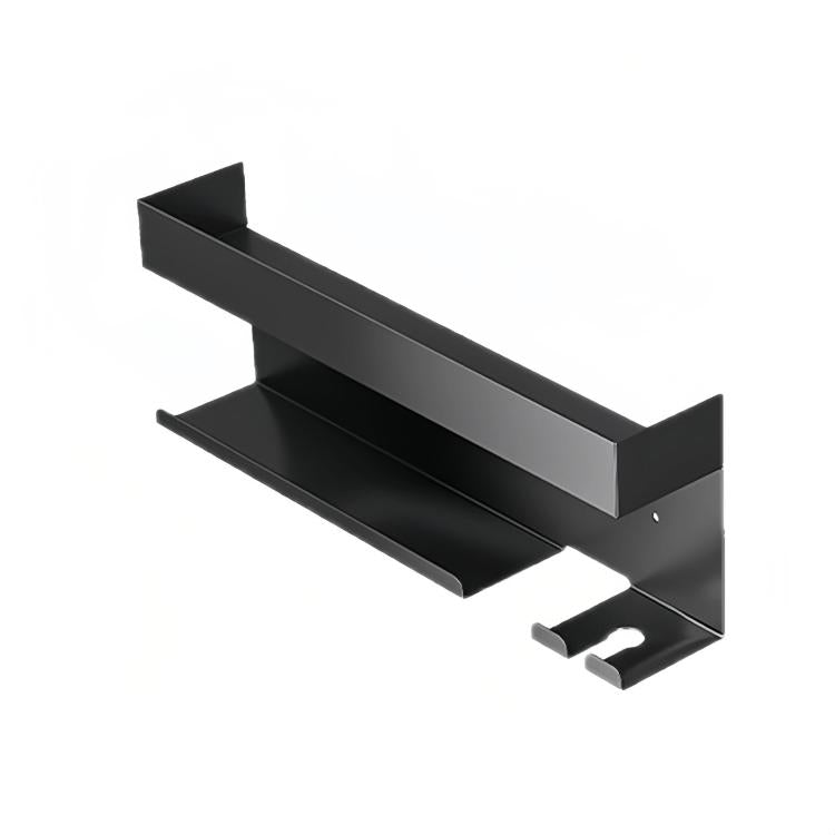 Pour un support mural de rangement pour sèche-cheveux et fer à friser Dyson, en aluminium noir, fer à repasser