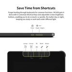 Écran de dessin numérique VEIKK VK1600 de 15,6 pouces, écran de dessin électronique compatible avec les téléphones mobiles
